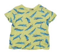 Žluté tričko s krokodýly Pep&Co