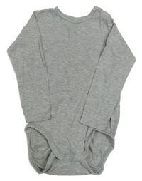 Šedé melírované body H&M