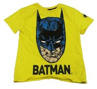 Tmavožluté tričko s Batmanem PRIMARK