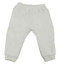 Biele tepláky s hviezdami George