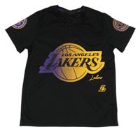 Černý basketbalový dres s míčem - Lakers PRIMARK