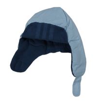 Světlemodrá šusťáková zateplená beranice Adidas