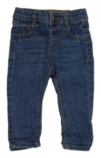 Modré regular teplákové rifle TAPE 'A L'OEIL