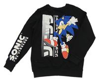 Černá mikina se Sonicem George