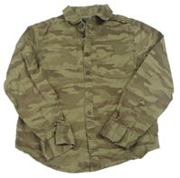 Khaki army košeľa Primark