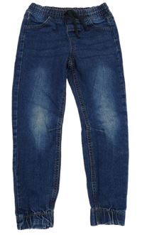 Modré jogger cuff rifle Little Kids