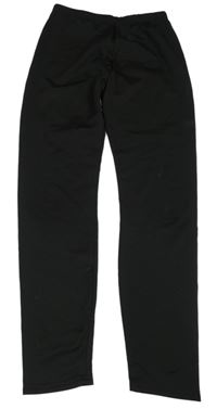 Čierne teplákové legíny Shein