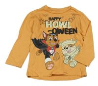 Oranžové tričko s Paw Patrol Nutmeg