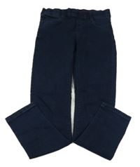 Tmavomodré teplákové džegíny C&A