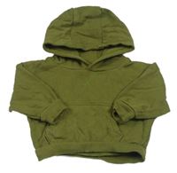 Khaki mikina s kapucňou Primark