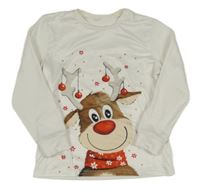 Biele thermo tričko so sobom