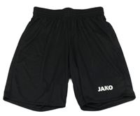 Čierne športové kraťasy s logom Jako