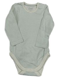 Smetanovo-zelené pruhované body C&A