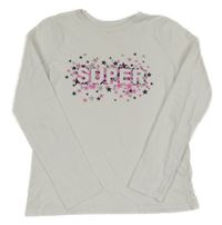 Biele tričko s nápisom Primark