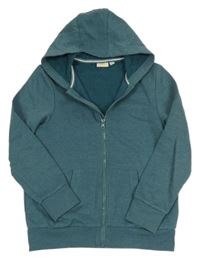 Zelená prepínaci mikina s kapucňou Kids