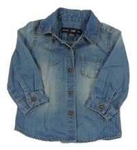 Světlemodrá lehká riflová košile Denim Co.