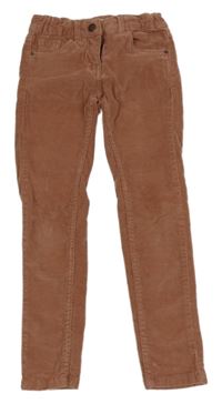 Starorůžové skinny manšestráky Alive