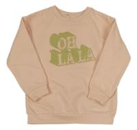 Ružová mikina s nápisem z flitrů River Island