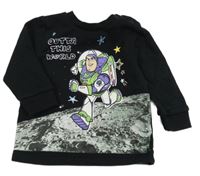 Čierna mikina s Buzzem - Toy Story Disney