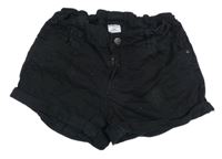 Čierne rifľové kraťasy Page one young