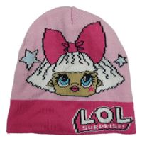 Růžová čepice - LOL