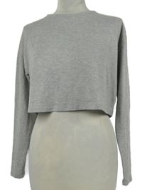 Dámske sivé crop tričko George