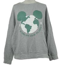Dámská šedá mikina s potiskem Disney 