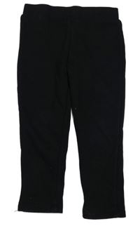 Čierne zateplené legíny Primark