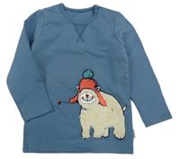 Modrá mikina s medvěďom Jako-o