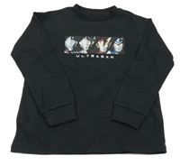 Čierne tričko s obrázkom