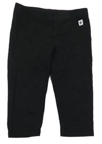 Čierne legíny s nášivkou H&M