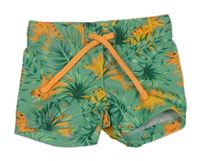 Zelené nohavičkové plavky s dinosaury H&M