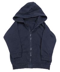 Tmavomodrá prepínaci mikina s kapucňou zn. Matalan