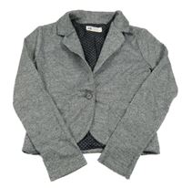 Šedé melírované crop sako H&M