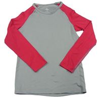 Sivo-ružové spodné funkčné tričko Crane