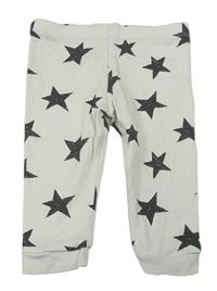 Sivé pyžamové nohavice s hviezdami F&F