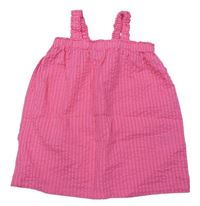 Ružové pruhované šaty zn. H&M