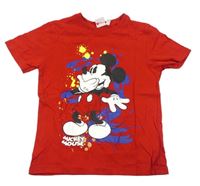 Čierne tričko s Mickeym zn. Disney
