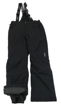 Černé šusťákové laclové oteplovačky CMP