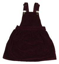 Vínové menšestrové na traké šaty H&M