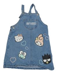 Modré rifľové na traké šaty s Kitty Primark