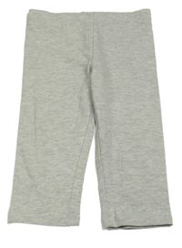 Sivé melírované capri legíny H&M