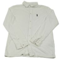 Biele košeľové tričko s výšivkou Next