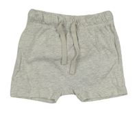 Svetlosivé melírované kraťasy H&M
