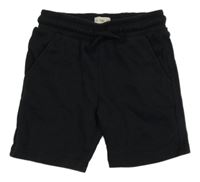 Černé teplákové kraťasy F&F