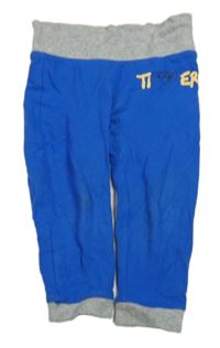 Cobaltovoě modro-sivé turecké tepláky s Tigrom Disney