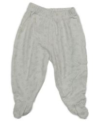 Bílé polodupky s růžovými kočičkami a myšmi Mothercare