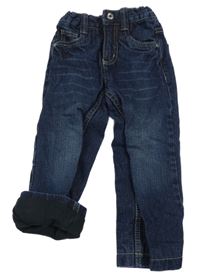 Tmavomodré podšité rifle impidimpi