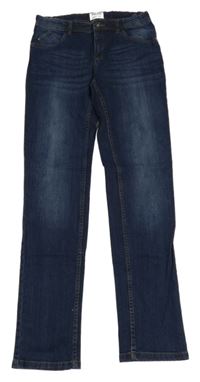 Tmavomodré skinny rifle alive