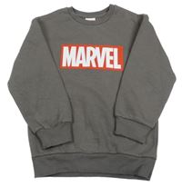 Tmavosivá mikina s logem - MARVEL Matalan